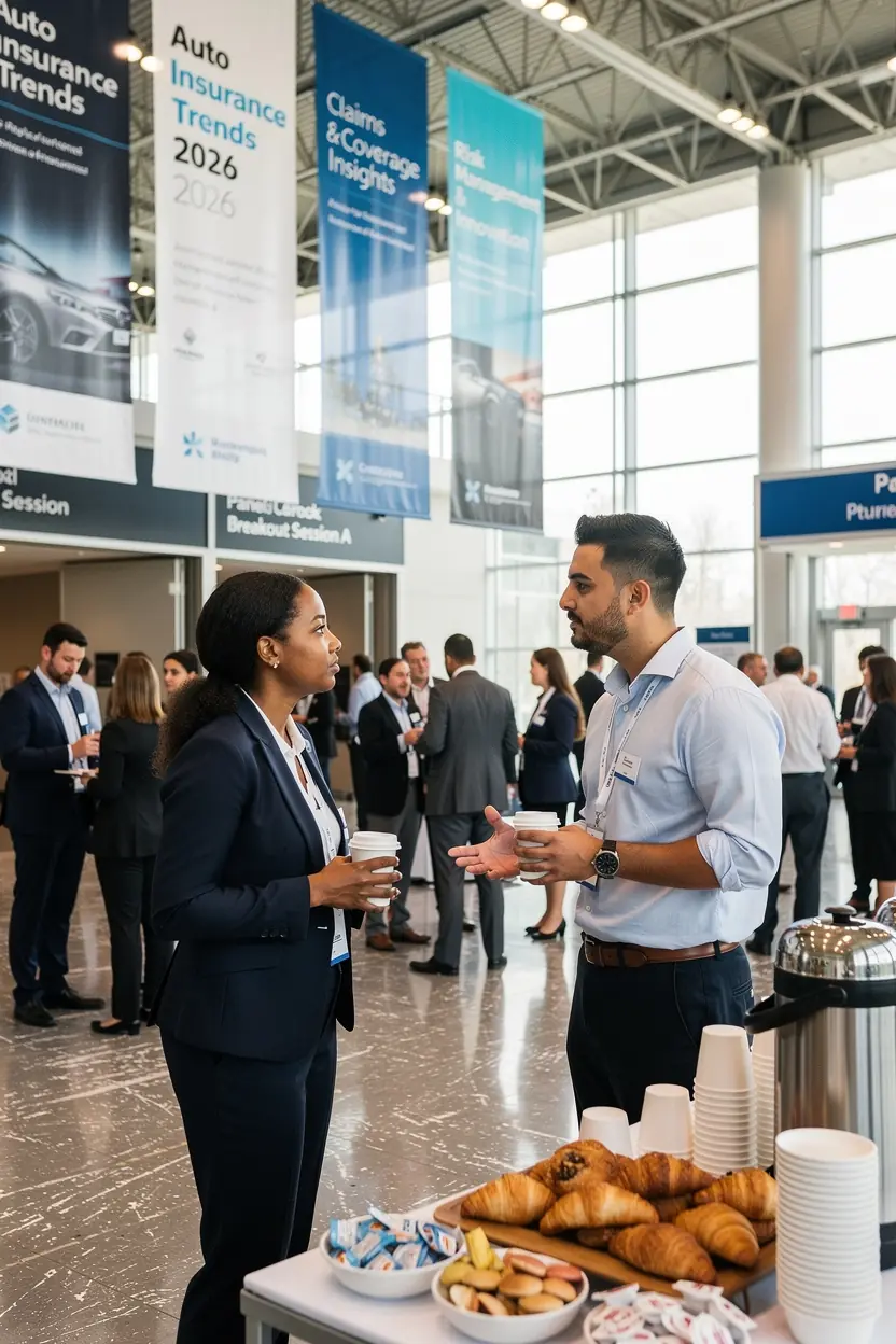 Wizualizacja procesu zgłaszania roszczeń ubezpieczeniowych w USA.